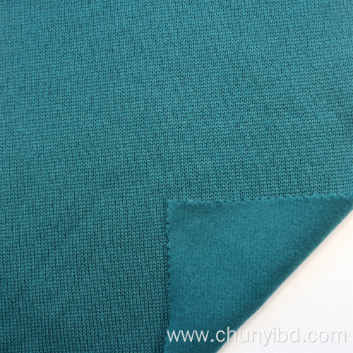 High Quality 100% Polyester Plain Soft and Stretchy Weft Knitted Loose Fleece Fabric for Garment Home Textile